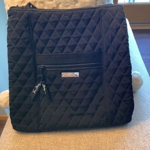 Vera Bradley, crossbody, black